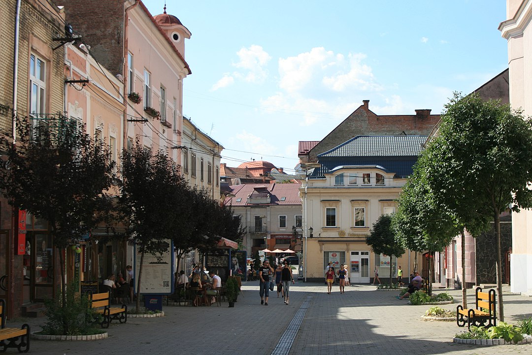 Прогулянка центром міста Ужгорода